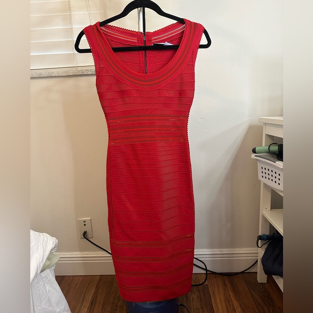 Herve Ledger “Vida” Red dress - Picture 8 of 9